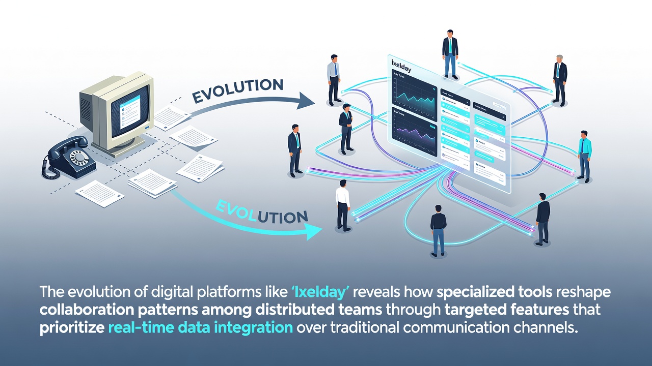 The Evolution of Digital Platforms Like Ixelday and Their Impact on Distributed Team Collaboration